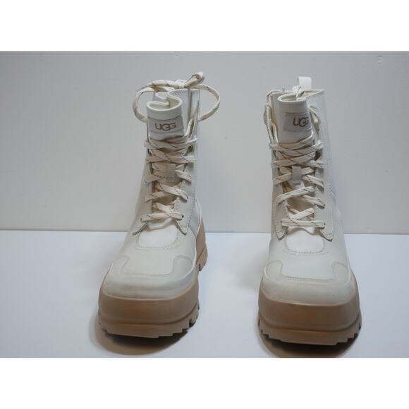 NEW UGG LUG BOOT BRIGHT WHITE 1143833 WOMENS SIZE - 8 - Picture 2 of 15